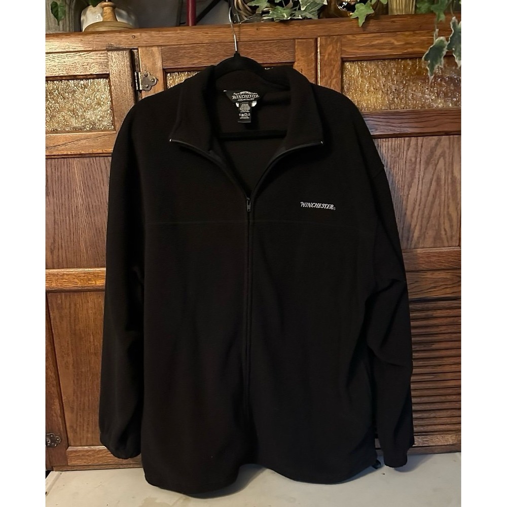 Winchester sportsman fleece zip up jacket sz XL